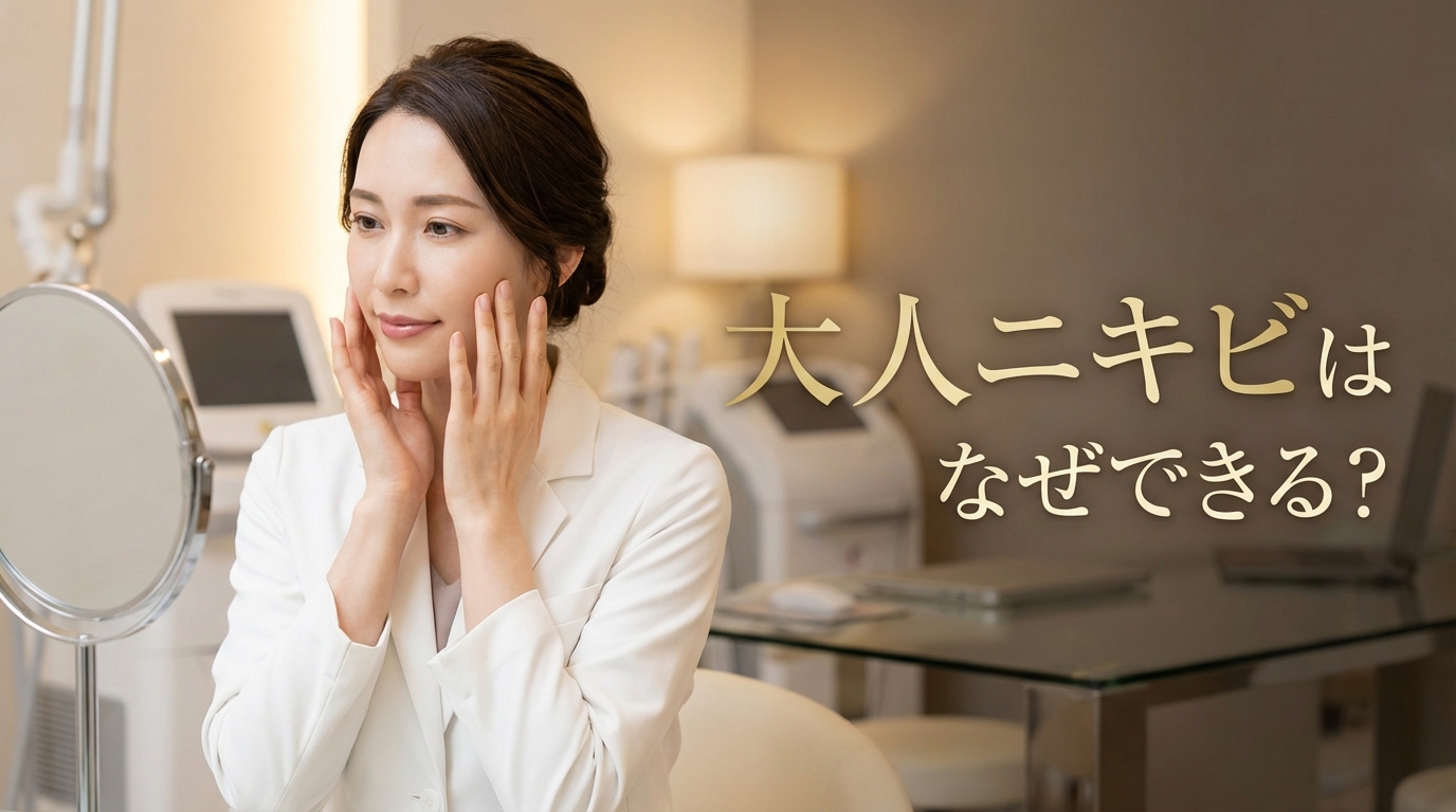 大人ニキビはなぜできる？