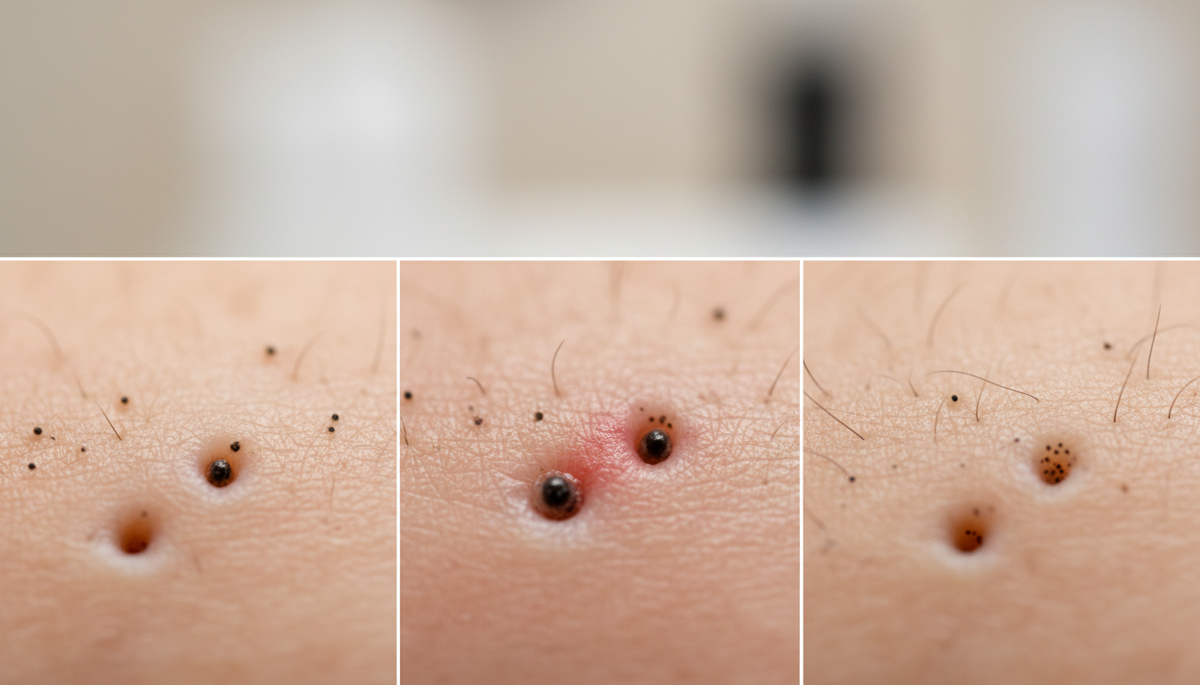 毛穴の黒ずみには3つのタイプがある