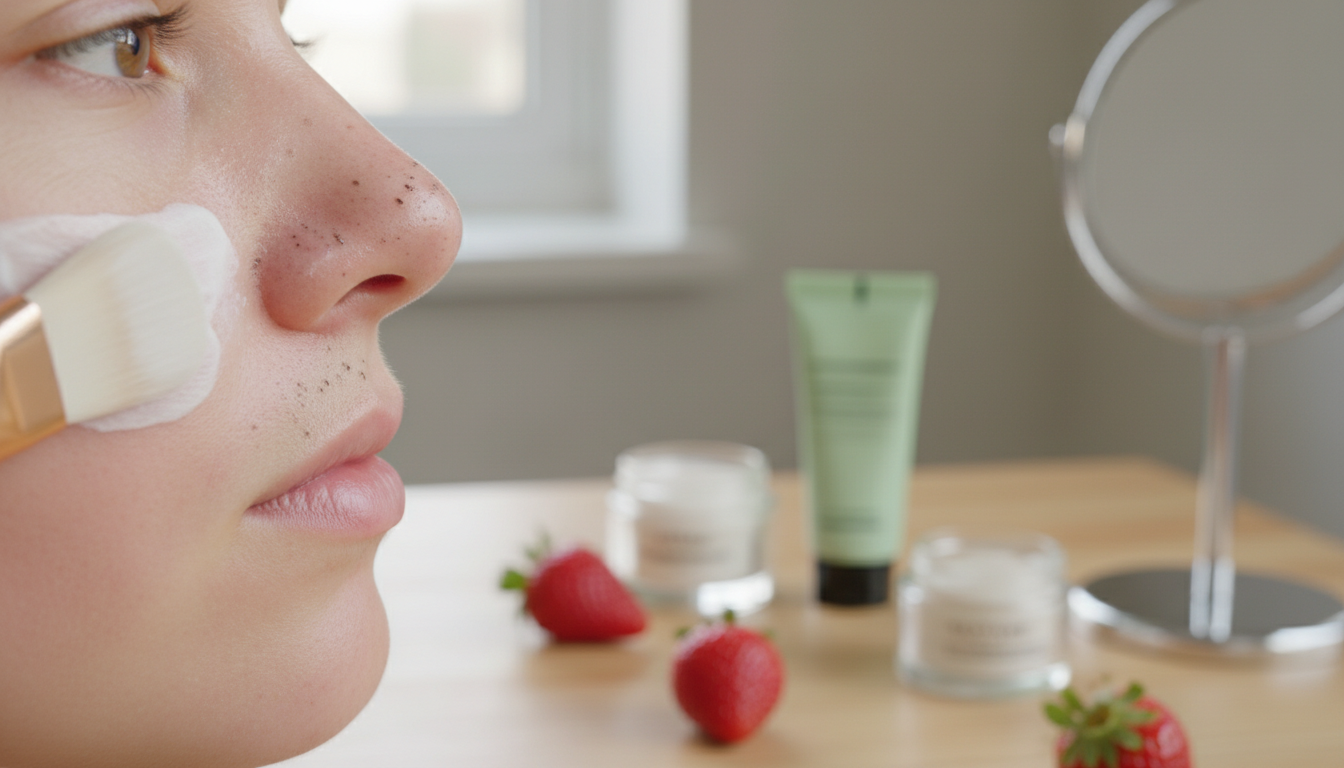 いちご鼻は適切なケアで改善できます