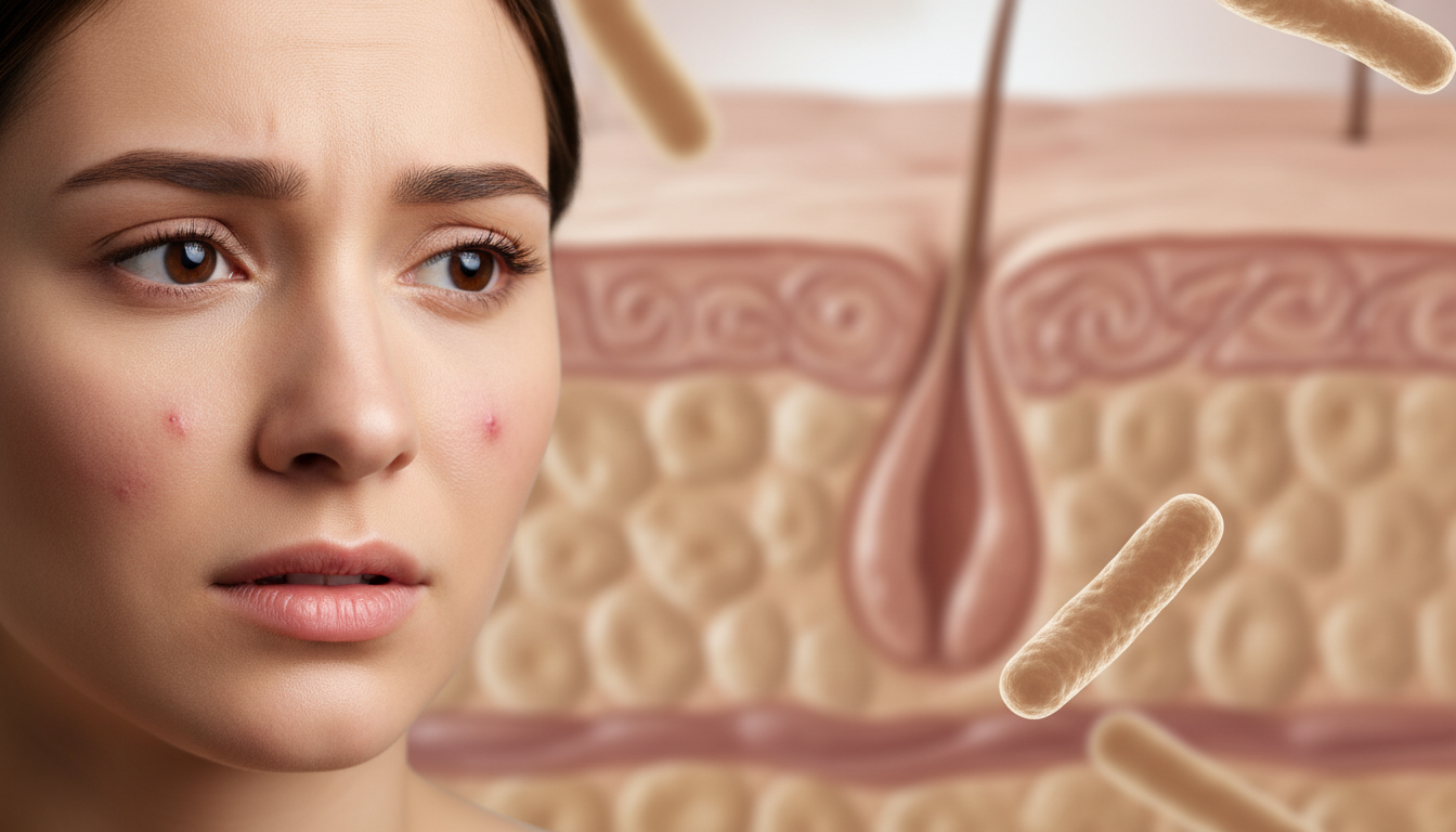 ニキビの正体と主な原因