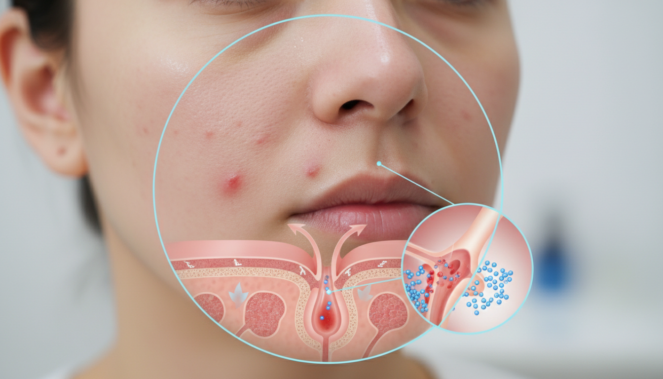 ニキビができる仕組みを詳しく見てみましょう