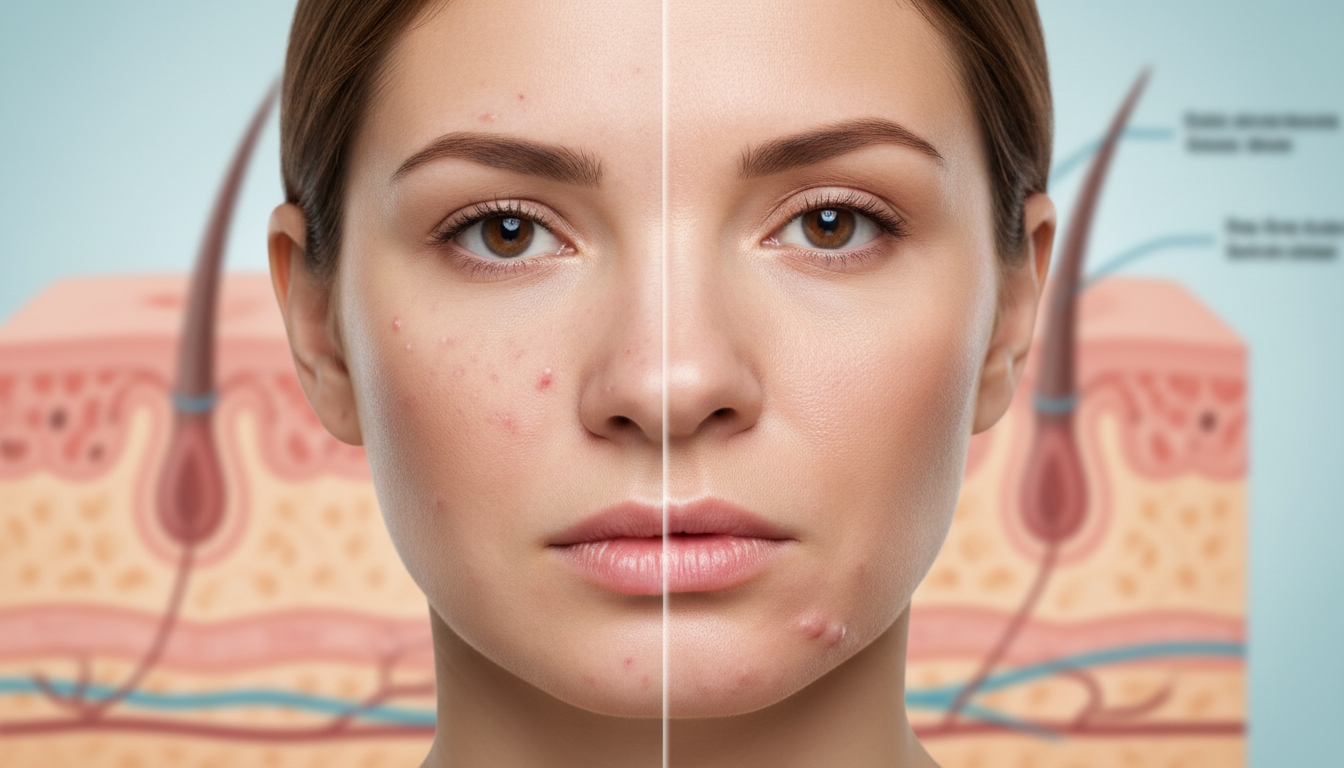 大人ニキビと思春期ニキビの違い