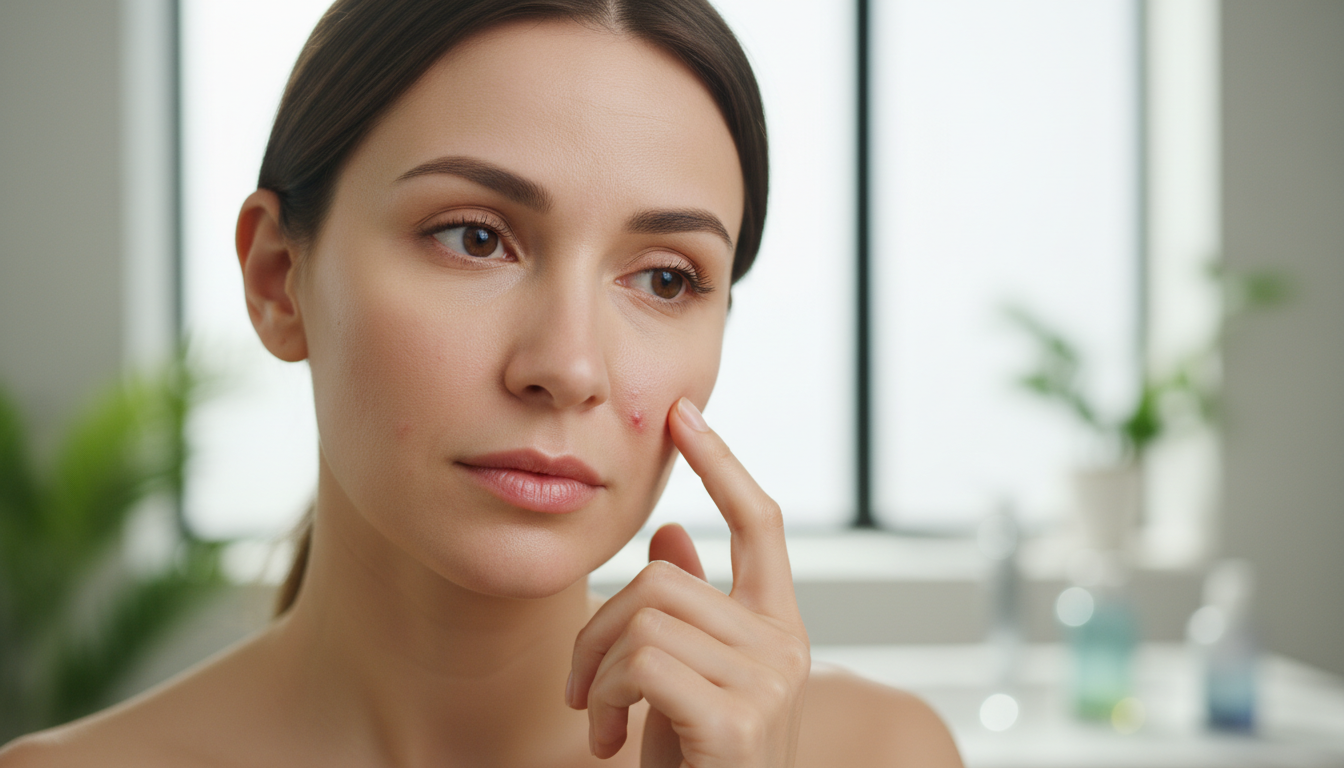 吹き出物は「大人ニキビ」のこと