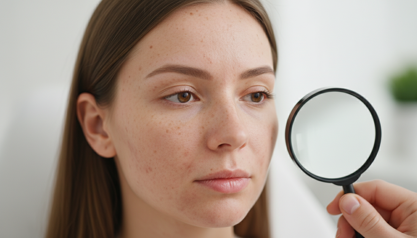 色素沈着にはいくつかのタイプがあります