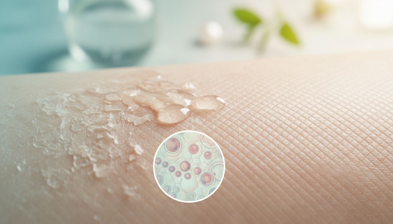 キメの乱れの改善には保湿とターンオーバーの正常化が鍵